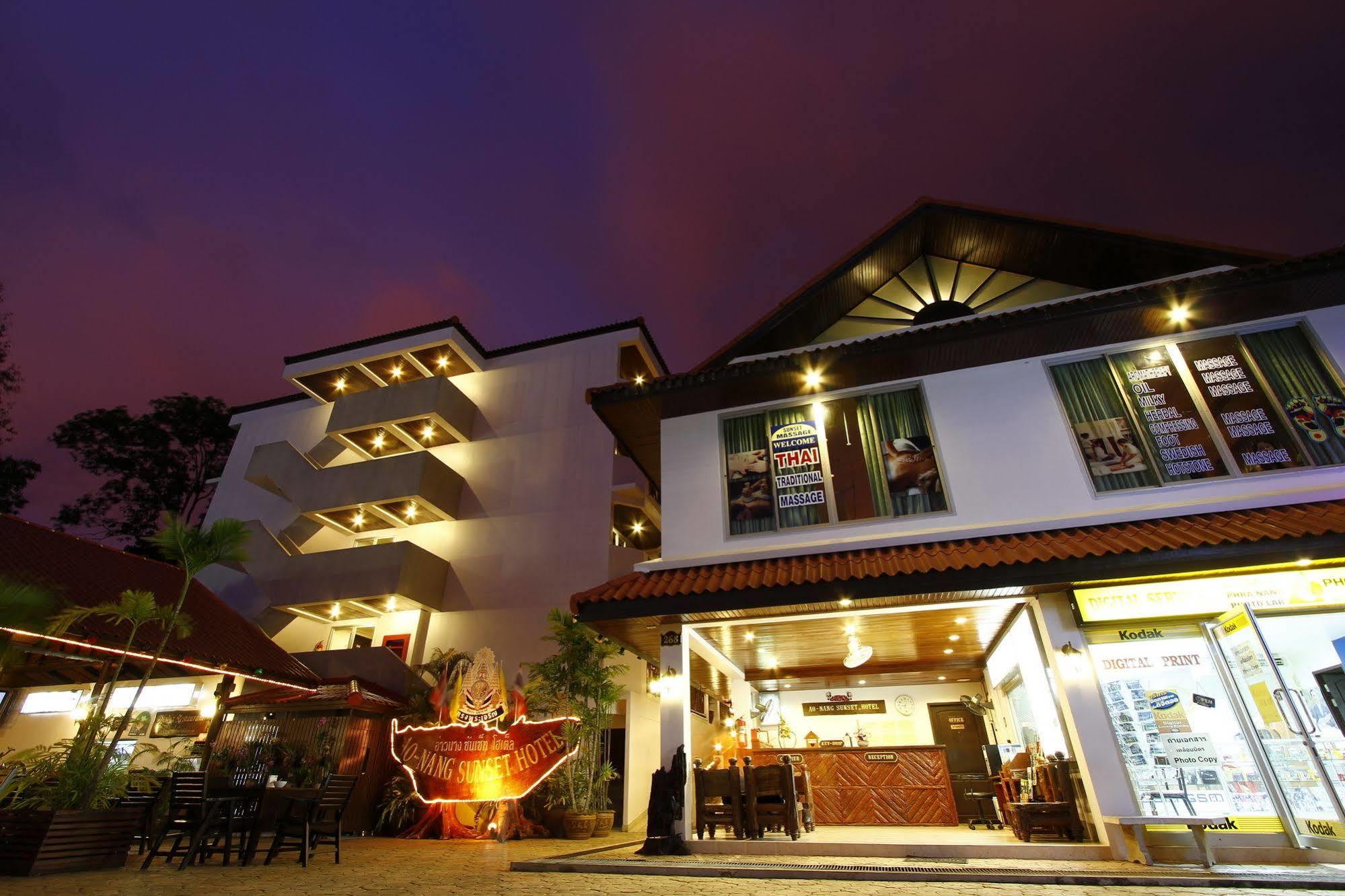 Aonang Sunset Hotel - Sha Extra Plus Ao Nang Exterior photo